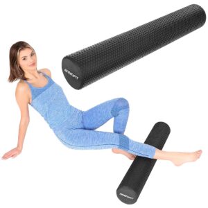 FITNESO IR JOGOS VOLAS MASAŽINIS EVA 15x90CM SU IŠKYŠOMIS ENERO FIT 1055817