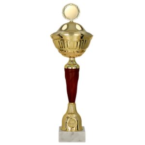Metalinis puodelis su dangteliu 9257/GP