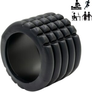 MANKŠTOS VOLAS ROLLER JUODAS 14x10CM ENERO FIT 1066677