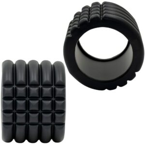 MANKŠTOS VOLAS ROLLER JUODAS 14x10CM ENERO FIT 1066677 - Image 3