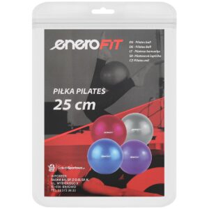 FITNESO IR PILATES KAMUOLYS 25CM VIOLETINIS ENERO FIT 1028552 - Image 6