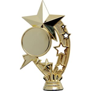 Plastikinė figūrėlė – žvaigždė su vieta 50mm emblemai F235/G F235/G - Image 2