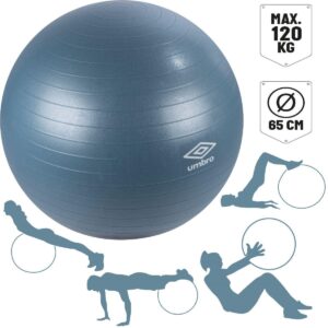 FITNESO KAMUOLYS 65CM UMBRO MĖLYNAS 269368 - Image 10