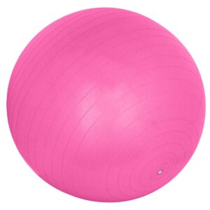 GIMNASTIKOS KAMUOLYS FITNESO PRATIMAMS 75CM ANTIBURST ROŽINIS 7076960 - Image 4