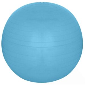 GIMNASTIKOS KAMUOLYS FITNESO PRATIMAMS 65CM ANTIBURST MĖLYNAS 7077004 - Image 3