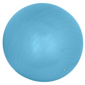 GIMNASTIKOS KAMUOLYS FITNESO PRATIMAMS 65CM ANTIBURST MĖLYNAS 7077004 - Image 4