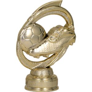 Auksinė plastikinė figūrėlė – futbolas B304/G