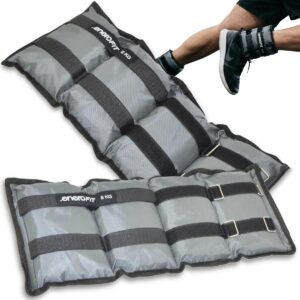 SVORIŲ RINKINYS RIEŠAMS PILKAS 12KG (2x6KG) ENERO FIT 1015057