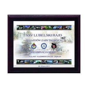 Plastikinis diplomas su „colour touch“ laminatu HG2657/G