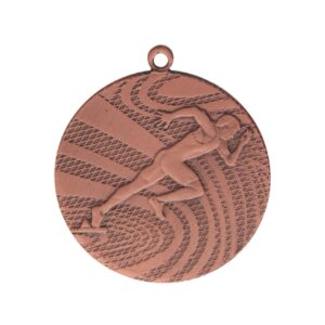 Bronzos medalis – bėgimas – plieninis medalis MMC1740/B - Image 2