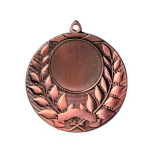 Bendrasis bronzos medalis su vieta 25 mm emblemai - plieninis medalis MMC1750/B