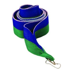 Kaspinas 11 mm – mėlynai žalias V8-BL/GN - Image 2