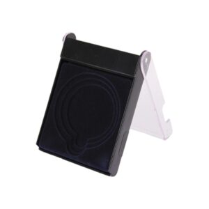 Plastikinis dėklas medaliui 70mm 116x84x18mm mėlynas - A005B BK/BU H1/BL - Image 3