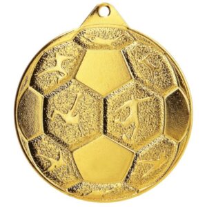 PLIENINIS MEDALIS FUTBOLAS FI 50 MMC8850/G - AUKSINIS MMC8850/G