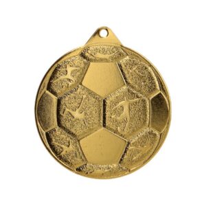 PLIENINIS MEDALIS FUTBOLAS FI 50 MMC8850/G - AUKSINIS MMC8850/G - Image 2