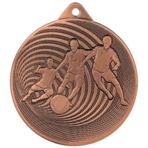 METALINIS MEDALIS FUTBOLAS FI 70 MMC3070 - BRONZA MMC3070/B