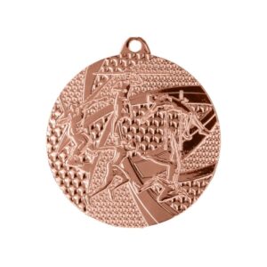 Lengvosios atletikos bronzos medalis – plieninis medalis MMC8450/B - Image 2