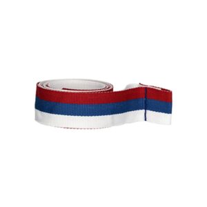 Kaspinas 20 mm - baltas-mėlynas-raudonas V3-W/BL/R