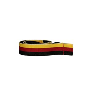 Kaspinas 20 mm - juodas-raudonas-geltonas V3-BK/R/Y