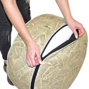PRIPUČIAMAS TURISTINIS SODO PŪFAS 55x25CM JUNGLE 1073897 - Image 5