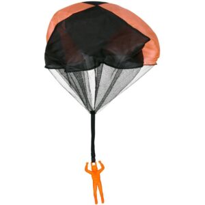 PARAŠIUTININKAS SKRAIDANTI FIGŪRĖLĖ ŽAISLAS 50CM ORANŽINIS 1074337 - Image 2