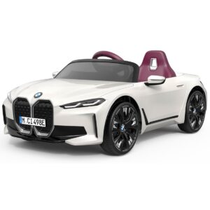 AKUMULIATORINIS AUTOMOBILIS LICENCIJUOTAS BMW i4 BALTAS 1052823 - Image 2