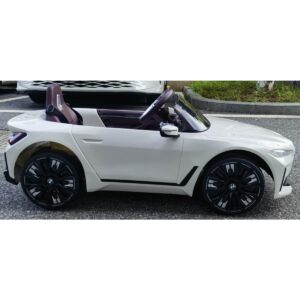 AKUMULIATORINIS AUTOMOBILIS LICENCIJUOTAS BMW i4 BALTAS 1052823 - Image 5