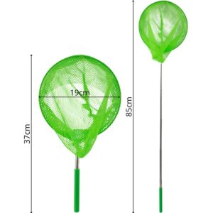 SULANKSTOMAS TELESKOPINIS TINKLELIS DRABUŽIAMS IR VABZDŽIAMS GAUDYTI 37-85 CM ŽALIAS 1066233 - Image 5