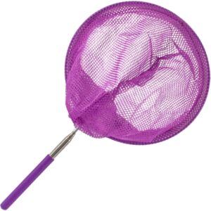 SULANKSTOMAS TELESKOPINIS TINKLELIS DRABUŽIAMS IR VABZDŽIAMS GAUDYTI 37-85CM VIOLETINIS 1066240 - Image 2