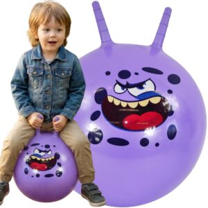 ŠOKDYNIŲ KAMUOLYS SU RAGELIAIS 45CM VIOLETINIS 1064307