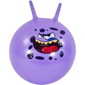 ŠOKDYNIŲ KAMUOLYS SU RAGELIAIS 45CM VIOLETINIS 1064307 - Image 2