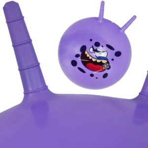 ŠOKDYNIŲ KAMUOLYS SU RAGELIAIS 45CM VIOLETINIS 1064307 - Image 3