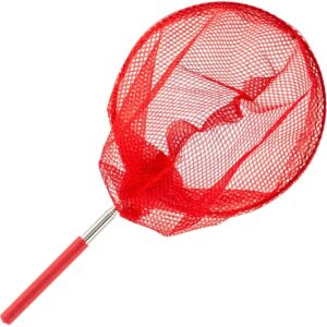 SULANKSTOMAS TELESKOPINIS TINKLELIS DRABUŽIAMS IR VABZDŽIAMS GAUDYTI 37-85CM RAUDONAS 1066257 - Image 2