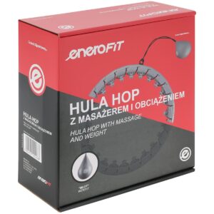 HULA HOP SU MASAŽUOKLIU IR SVORIU PILKAS ENERO FIT 1055688 - Image 8