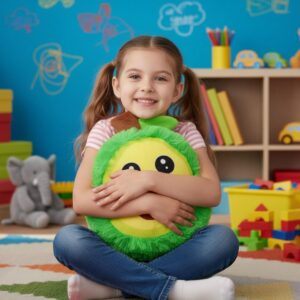 EMOJI KAMUOLYS 23CM VAISIUS ŽALIAS 1079622 - Image 6
