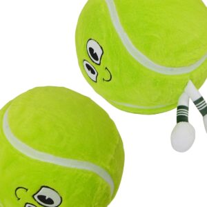 EMOJI KAMUOLYS 23CM SU KOJELĖMIS TIESIOGINIS TENISO KAMUOLIUKAS ŽALIAS 1079684 - Image 9
