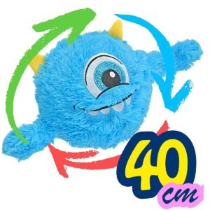 EMOJI KAMUOLYS 40CM SU RANKENOMIS MĖLYNAS 1079691 - Image 5