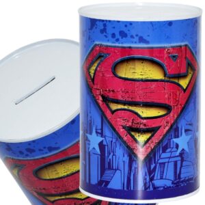 METALINĖ TAUPYKLĖ SUPERMAN 10x15CM 448357