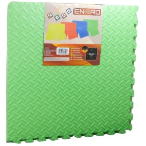 EVA PUTŲ DĖLIONĖS KILIMĖLIS 60X60 RINKINYS 4VNT. 12MM ENERO ŽALIAS 1005492 - Image 2