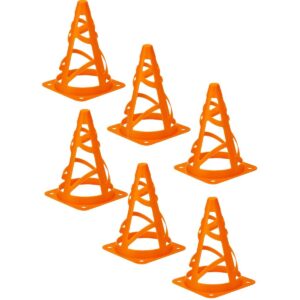 TRENIRUOČIŲ KŪGELIS SU ANGOMIS 18CM RINKINYS 6VNT. XQMAX 374170