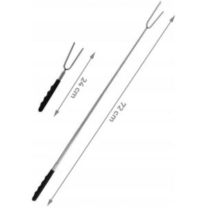 TELESKOPINĖ ŠAKUTĖ LAUŽUI TURISTINĖ 24-72CM 2095968 - Image 2
