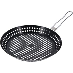 GRILINĖ KEPTUVĖ SU SULANKSTOMA RANKENA NELIPNIA DANGA JUODA 433947 - Image 8