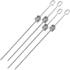 IEŠMAI ŠAŠLYKAMS 4VNT 40,5CM NERŪDIJANTIS PLIENAS 508222 - Image 3