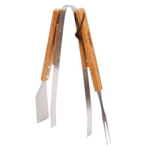 GRILIO ĮRANKIŲ RINKINYS 3-IN-1 SU MEDINE RANKENA 900927 - Image 9