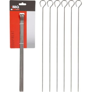 IEŠMAI ŠAŠLYKAMS 6VNT 35,5CM NERŪDIJANTIS PLIENAS 903561