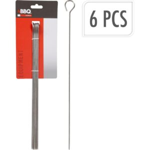 IEŠMAI ŠAŠLYKAMS 6VNT 35,5CM NERŪDIJANTIS PLIENAS 903561 - Image 2