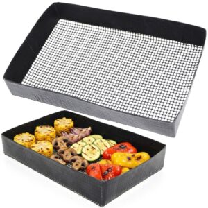 DARŽOVIŲ IR MĖSOS KEPIMO KREPŠELIS 28x18x5CM PTFE NON STICK BBQ 944984