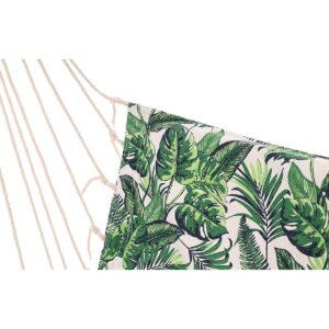 BRAZILIŠKAS KABANTIS KRĖSLAS HAMAKAS 100x50CM NATŪRALUS SU ĮSIŪTA PAGALVE JUNGLE LIGHT 1038650 1038650 - Image 5