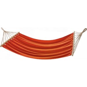 VIENGUBAS SODAS HAMAKAS 200X100CM SU SKERSINIU ORANŽINIS 584008 584008