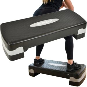 AEROBIKOS STEPAS 68X28CM 2 LYGIŲ REGULIAVIMAS ENERO FIT 1028569